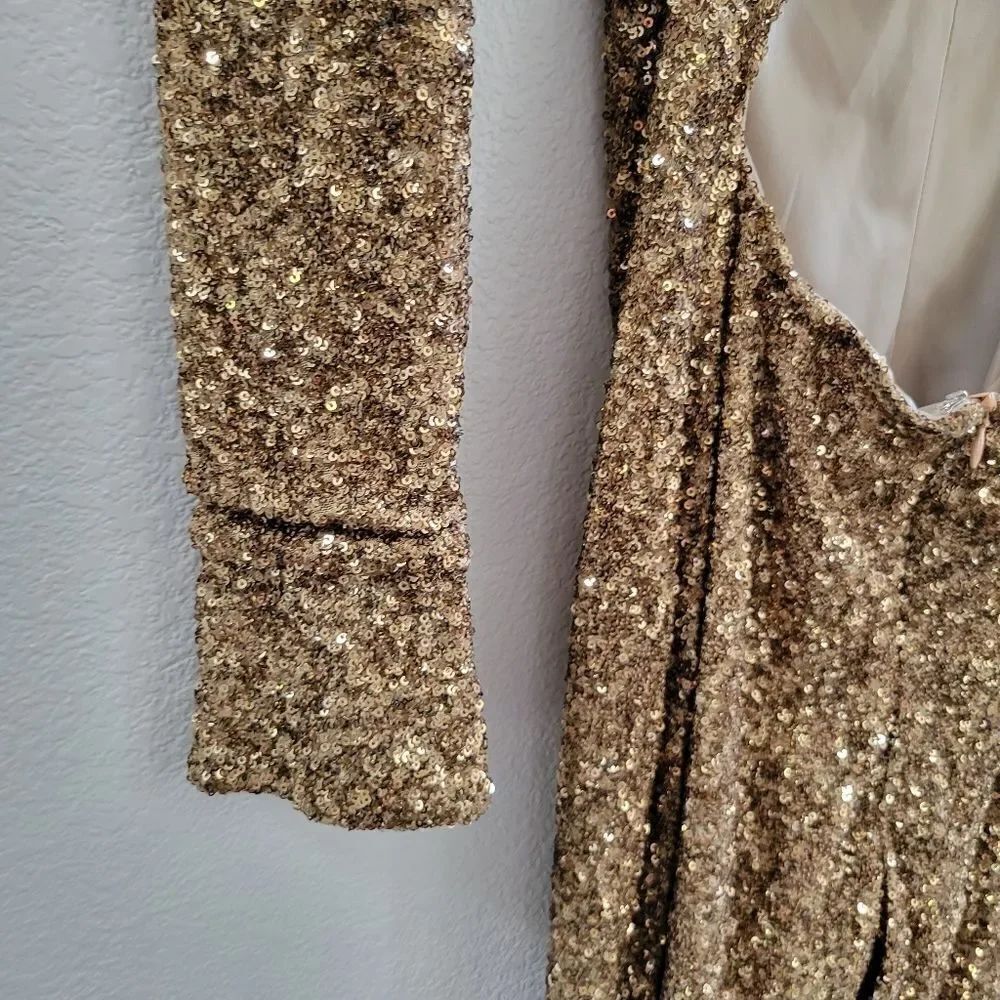AMEN sequin Jumpsuit size 4 S - Picture 9 of 16